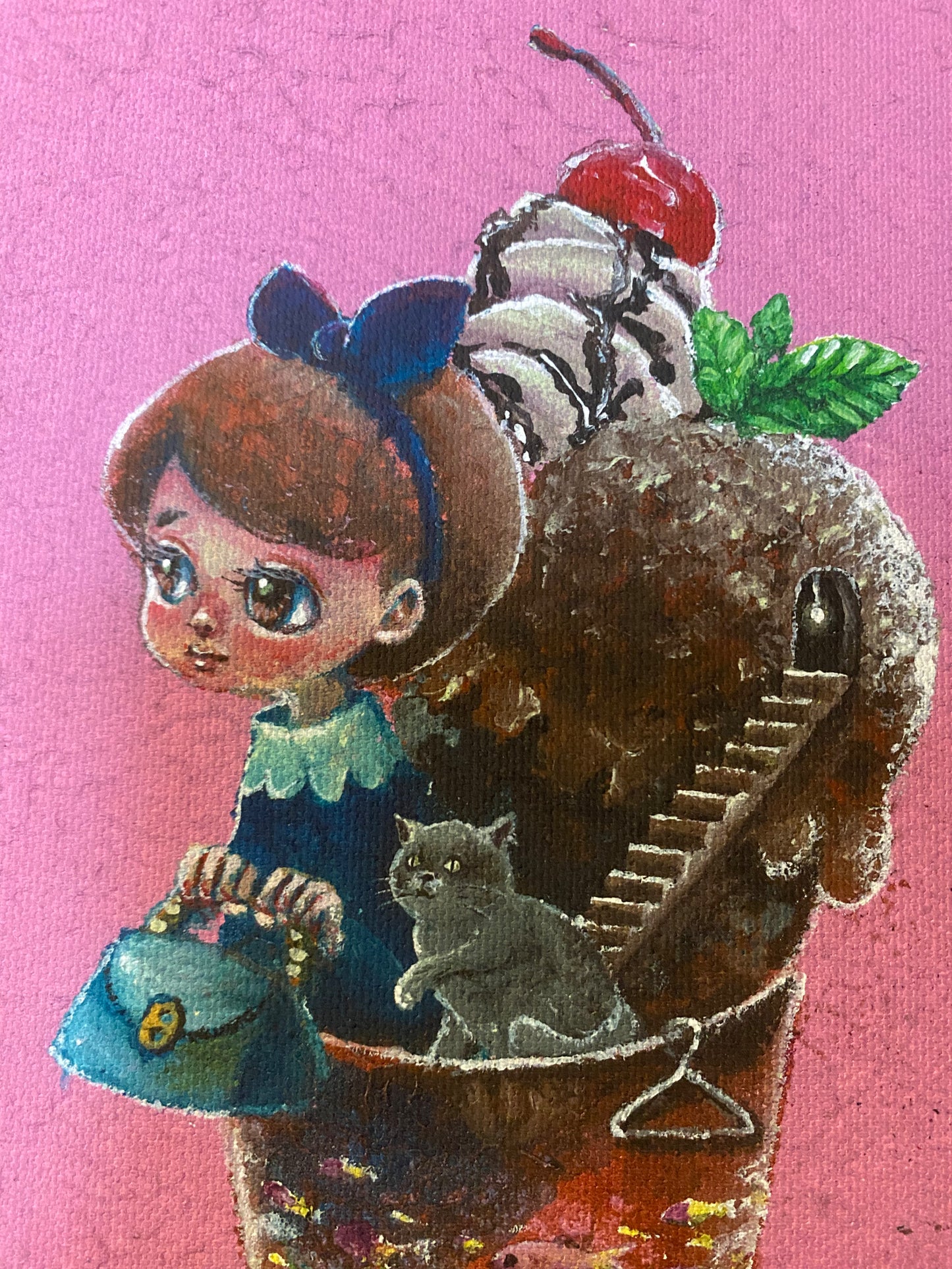 【print】my room parfait / chocolate parfait