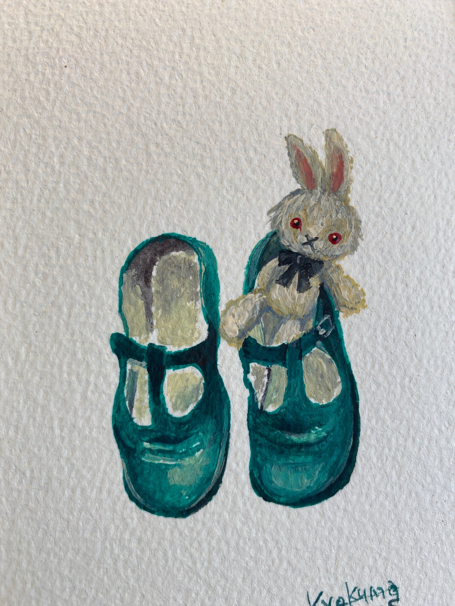 みどりのくつ green shoes