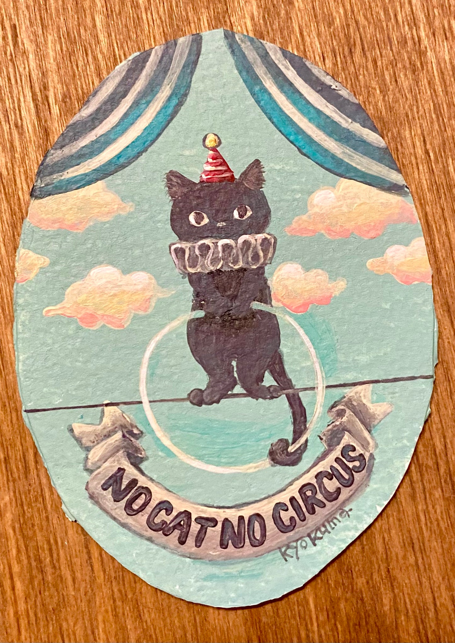 NO CAT NO CIRCUS(Tightrope Walking)