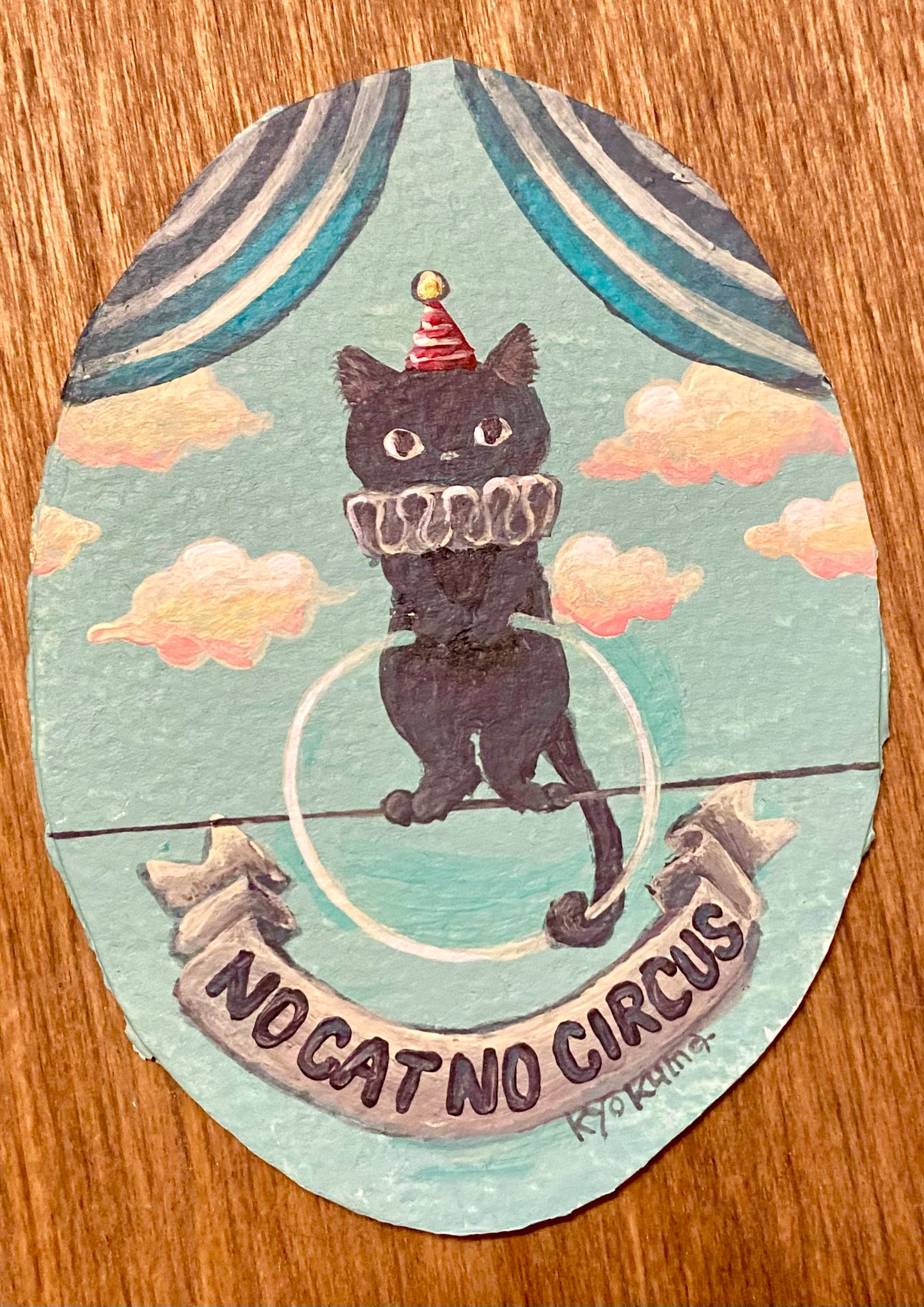 NO CAT NO CIRCUS(Tightrope Walking)