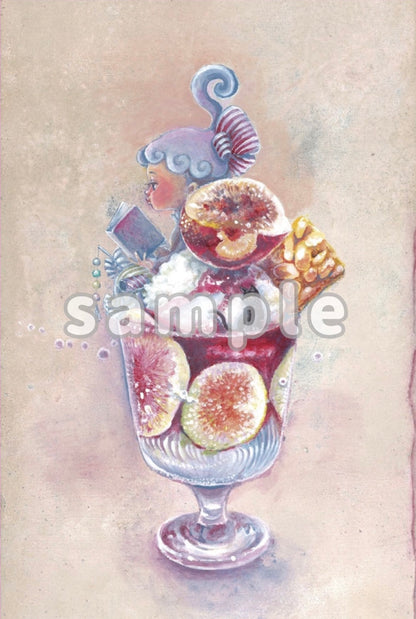 【post card】my room parfait / fig